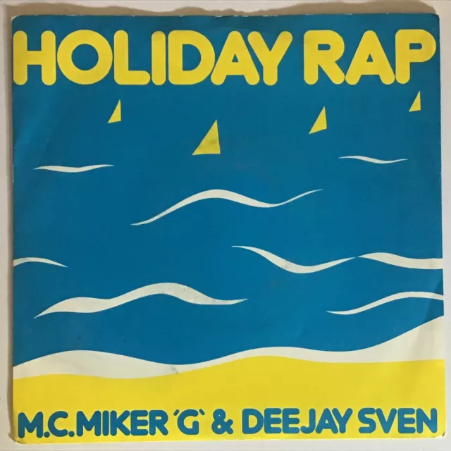MC MIKER & DJ SVEN Holiday Rap Ex+ 1980s UK Debut Records Pop P/S 7 ...