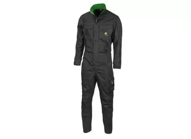 Genuine John Deere Overalls Black Adult Workwear