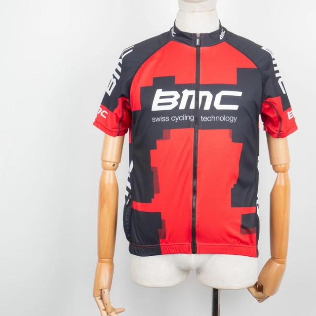 Maillot Cycliste Pearl Izumi Elite - BMC Suisse - Rouge/Noir - Taille L - Occasion