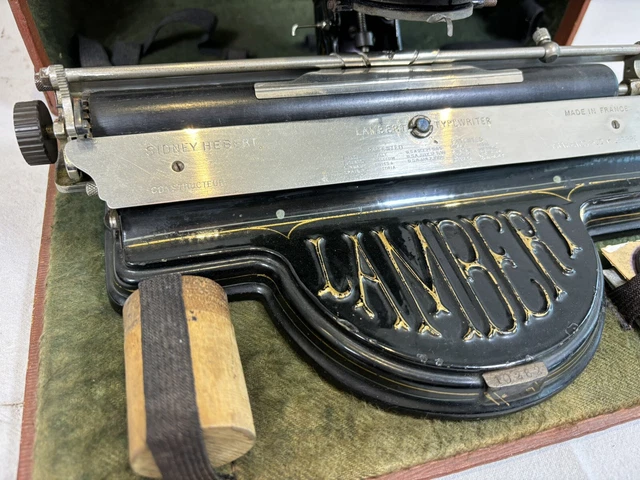 Toy Jouet machine à écrire simplex Typewriter Modèle 3 Début