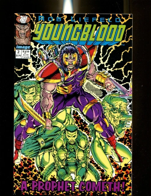 Youngblood #2 - 1st Appearance of Prophet and Shadowhawk (NM/MT) (9.8)