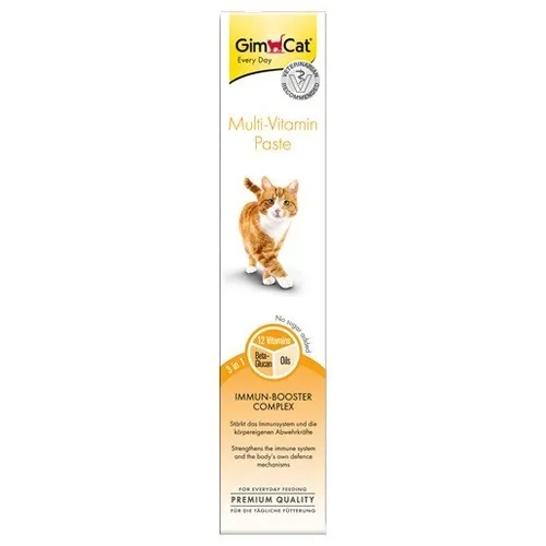 GimCat Multi-Vitamin Pasta 50G, Gatos Pasta, Nuevo
