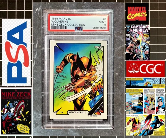 Marvel Comic CGC Graded Card Pairing - Captain America Annual #8 - PSA 9 MINT