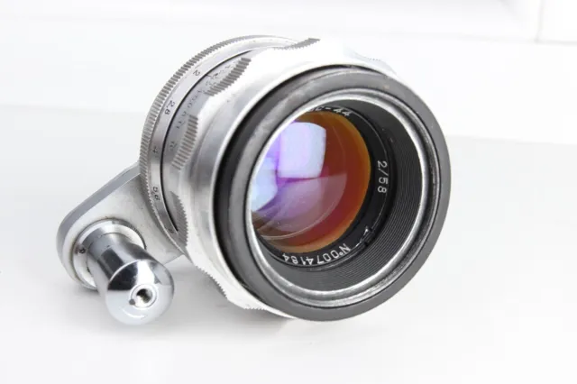 HELIOS 44 2/58mm 13 blades lens for Start cameras #0074164