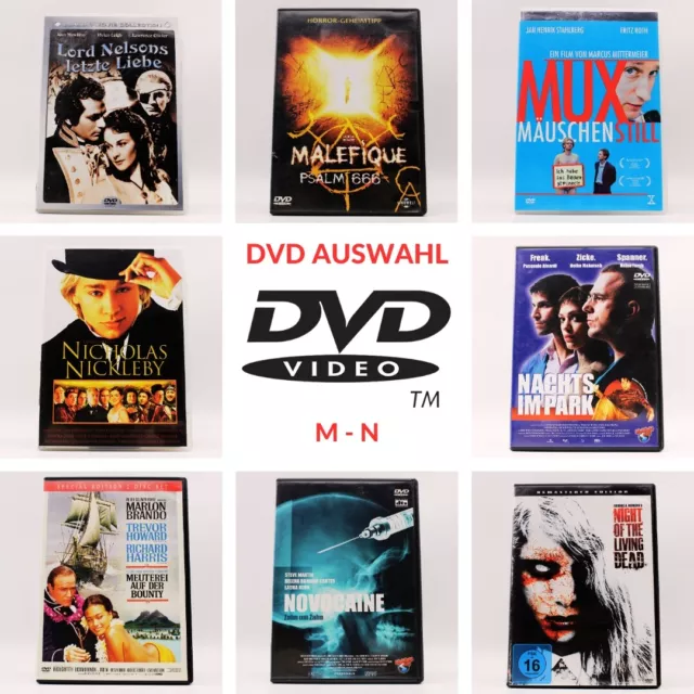 DVD Film | Anfangsbuchstabe "M" bis "N" DVD Auswahl | Matrix, Men in Black, Milk