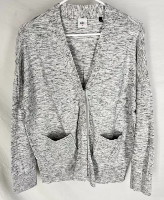 CABI WOMENS MARBLE Cardigan Sweater Size M Medium Style 5286 Snap