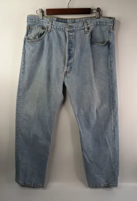Vintage Y2K Classic Levis 501 Jeans Label 40x30 Measure 37x29 Made in USA