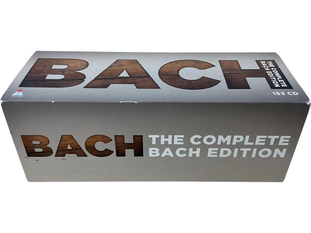 THE COMPLETE BACH EDITION 153CD　バッハ　BOX BACH THE COMPLETE Bach Edition 153 CD Box Set Classical Music