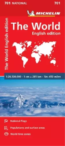 Michelin The World - Michelin National Map 701 (Map)