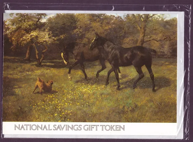 National Savings Gift Token - 1983 mint unused token in sealed pack.