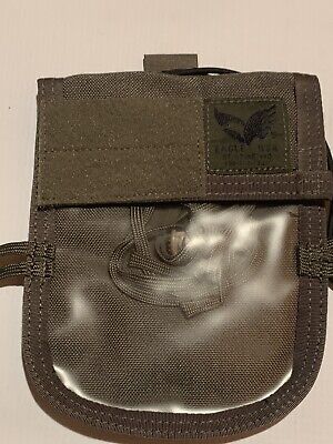 Eagle Industries Vertical Neck ID/ Badge Wallet Passport Pouch Holder OD Green