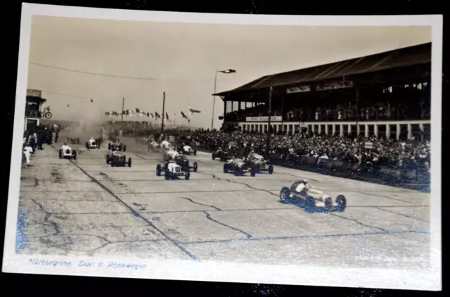 60912 Ak Auto Courses de Moto Hohenstein Ernstthal Sachsenring Course Début But