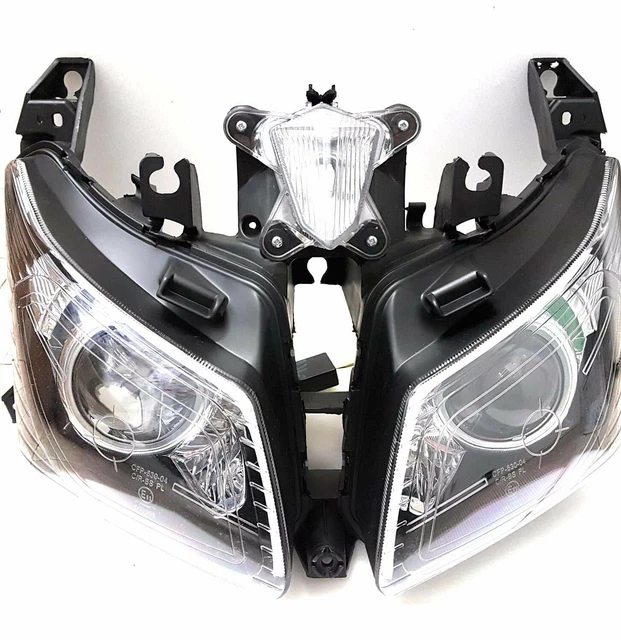 Groupe Optique Phare Avant LED Séquentiel Yamaha T Max Tmax 530 12>14