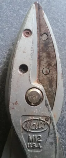 Corte manipulado de aluminio de 12 pulgadas Malco M12 con capacidad de corte de 3 pulgadas HECHO EN EE. UU. DE COLECCIÓN