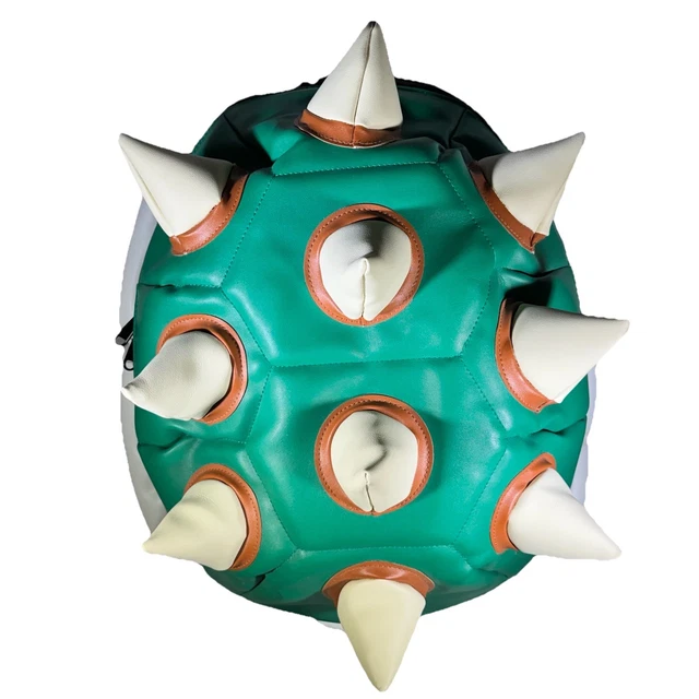 BIOWORLD SUPER MARIO Bros BOWSER Spiked Shell Backpack Back Pack ...