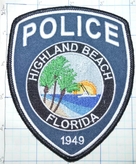 Florida, Highland Beach Police Dept Patch