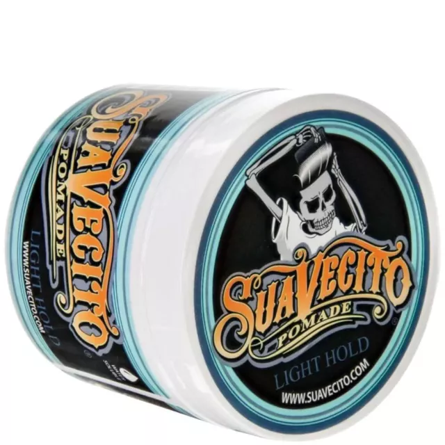 Suavecito Light Hold Pomade 113g/WATER SOLUBLE/LIGHT HOLD/MEDIUM SHINE