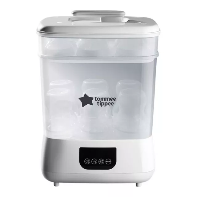 Advanced Steam Electric Sterilizer for Baby Bottles Kills Viruses Tommee Tippee