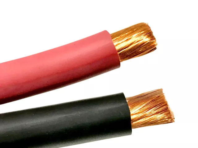 4 AWG Gauge AWG Welding Lead & Car Battery Cable Copper Wire MADE IN USA