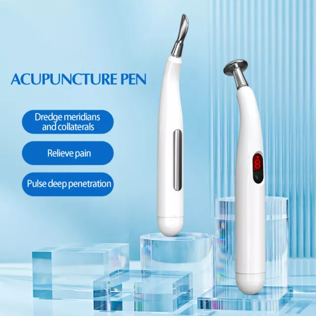 Electronic Acupuncture Pen Electric Meridian Body Massage Pain Relief Therapy