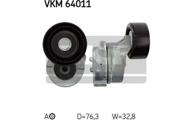 SKF Galet tendeur pour KIA SORENTO VKM 64011 - Pièces Auto Mister Auto