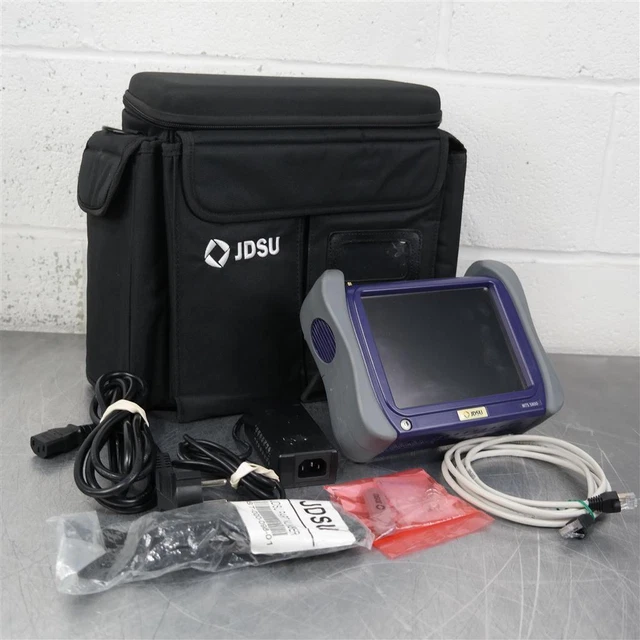 JDSU MTS 5800 TB/MTS-5800 Communications Analyzer In Case with Accessories JDSU MTS 5800 TB/MTS-5800 Communications Analyzer In Case with Accessories