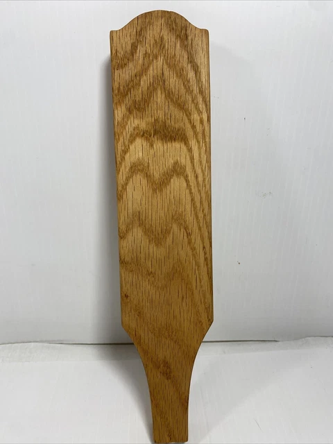 Beer Tap Handle Maple Landmark Wood Plain Solid Man Cave Bar Keg 11 x 2.25"