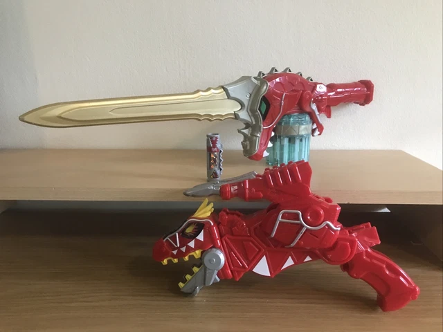 POWER RANGERS DINO Charge Red T-Rex Morpher Blaster - Pas de chargeurs