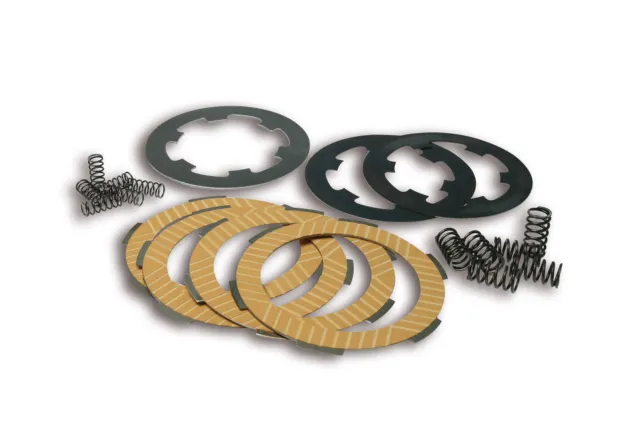 Malossi MHR TEAM clutch disk kit with 6 springs Piaggio Ape FL2 50 2T 1990-1995