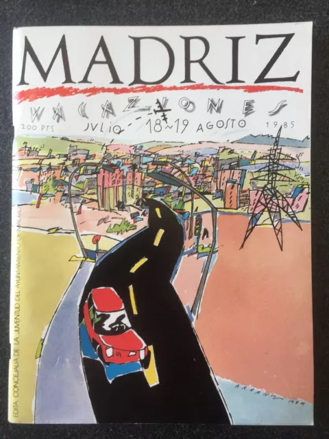 Revista Madriz Nº 18 / 19 - 1ª Edición - Ayuntamiento De Madrid - 1985 - ¡Mbe!