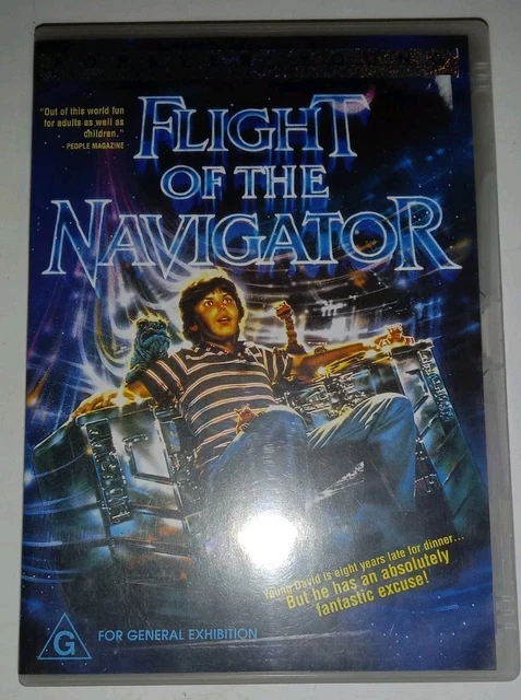 FLIGHT OF THE Navigator (DVD, 1986) Joey Cramer Time Travel Sci-Fi ...