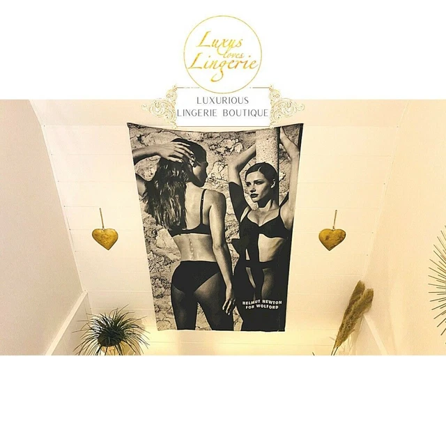 Collant Wolford Helmut Newton Fatal 15 - Bas Moyens Noirs, Transparent, Neuf Dans Son Emballage