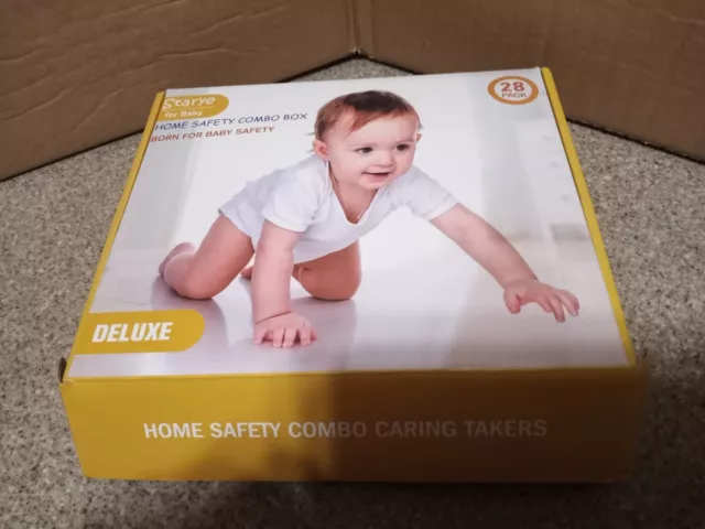 Caja combinada de seguridad para el hogar de lujo paquete de 28 estrellas para bebé