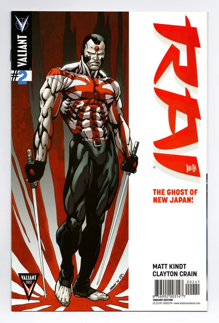 Rai (2014) #2 1:10 Sears Variant Bagged Boarded Valiant Entertainment Vei Vf