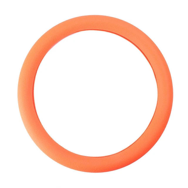 Universal Orange Steering Wheel Glove Cover Silicone Fit 13"-15" Steering Wheel