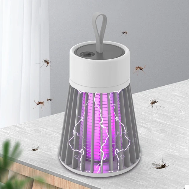 Moskito Killer Insektenvernichter LED Nachtlicht Insektenlampe Mückenfalle USB