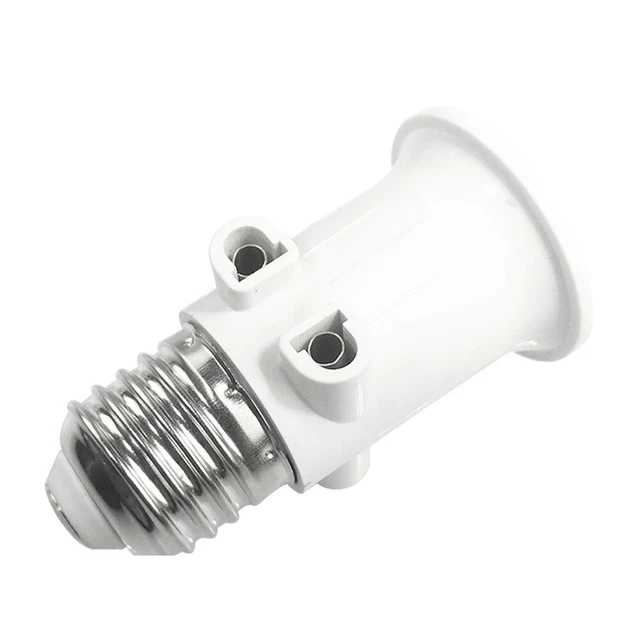 E27 EU LED Adapter Bulb AC100V 240V 4A Lamp Holder Light Socket Easy Install
