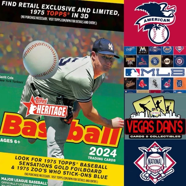 2024 TOPPS HERITAGE Base TEAM SETS League Leaders World Series RC YOU