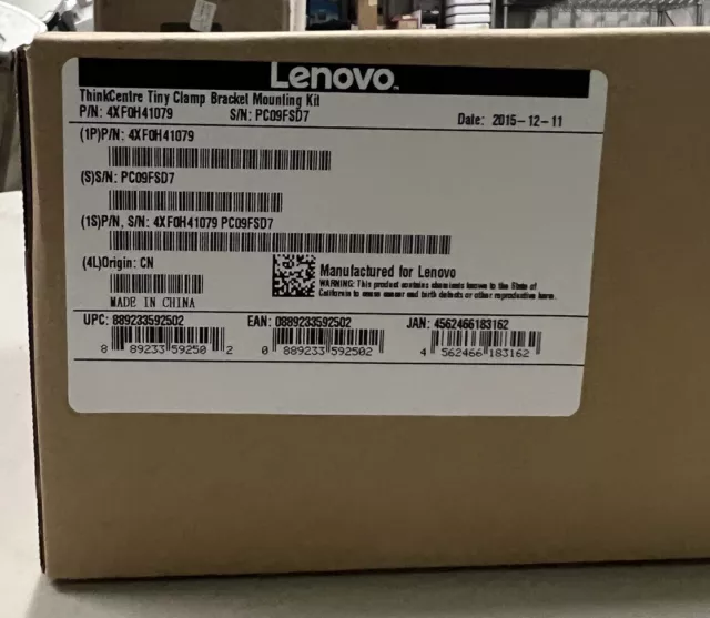 Lenovo ThinkCentre Tiny Screws 4XH0M77103 Screw Kit Pack Of 4