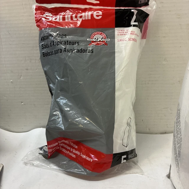 Clean Obsessed Eureka Type F&G HEPA Bags 9-Pack - Replacement Vacuum Bags For Sanitaire