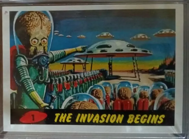 Mars Attacks Heritage Base Trading Card Set - 55 Cards - Topps - 2012 Complete