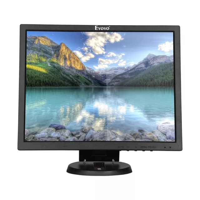 Eyoyo HDMI LCD TFT 14" Monitor VGA BNC AV USB Screen Display Gaming Fit CCTV DVR