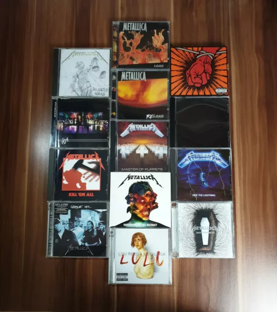 Metallica - 13 CD Alben Sammlung - Master of Puppets, St. Anger, Load,...