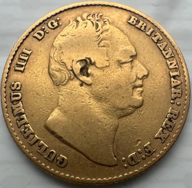 1837 William IIII Gold Sovereign