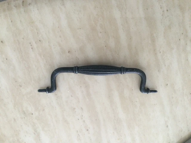  black antique/distressed swing cupboard/draw handles