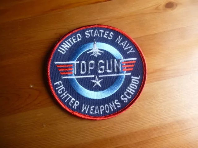 Top Gun F-14 Tomcat Patch (Movie Version) Navy Fighter Weapons School US Navy
