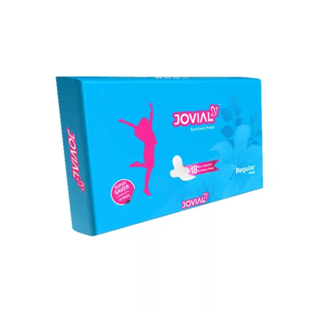 Jovial Care Dry Comfort XL Sanitary Pads Ultra Xl Free Women Clean Count Plus