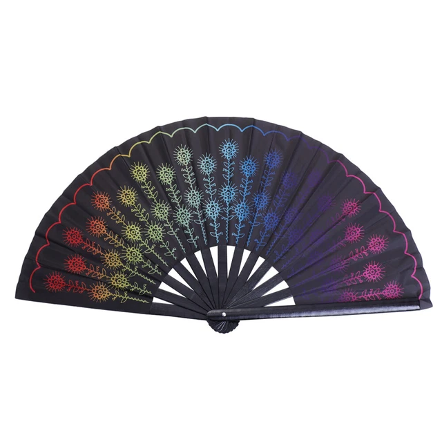 33 cm fan matrimonio festa regalo palcoscenico spettacolo danza taglia grandi