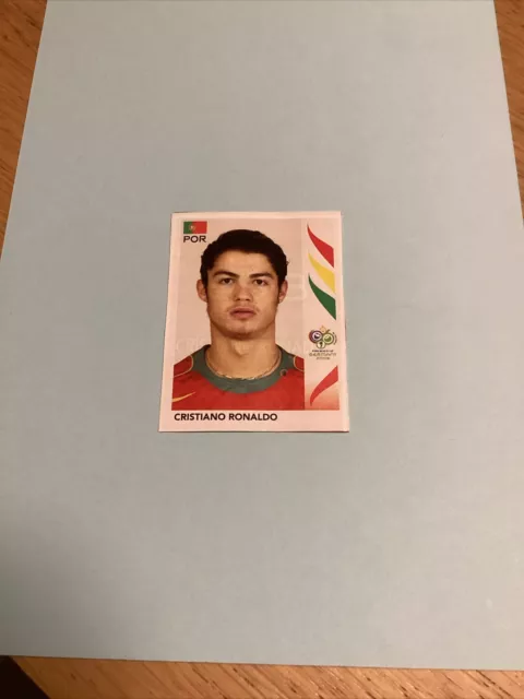 Panini FIFA WM Germany 2006 - WM Sticker Nr. 298 Cristiano Ronaldo  Ausschnitt