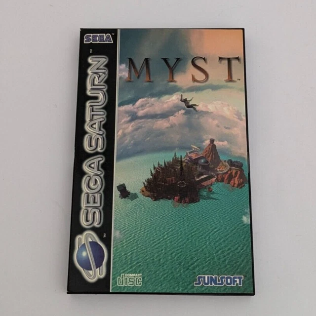 Myst Sur Sega Saturn - PAL Complet - Jeu D'Aventure/Detective